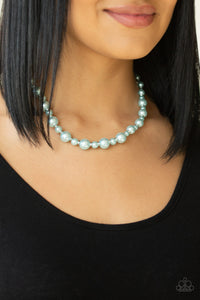 Pearl Heirloom - Blue Pearl Necklace - Paparazzi Accessories - All That Sparkles XOXO