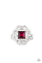 Load image into Gallery viewer, Candid Charisma - Pink and White Rhinestone Ring - Paparazzi Accessories